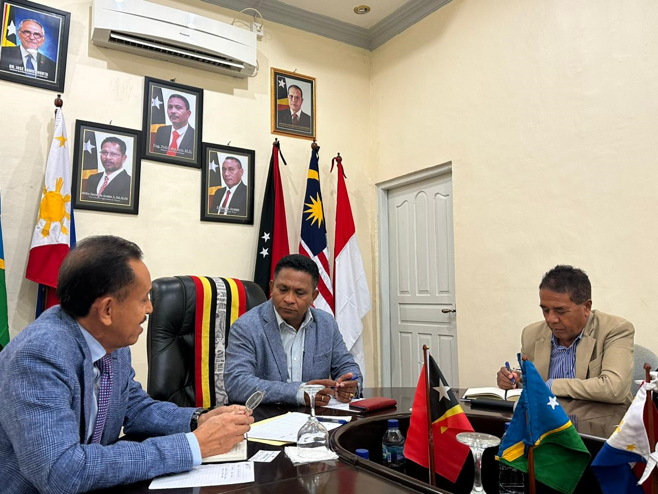 The Second Day of the Visit to Timor-Leste