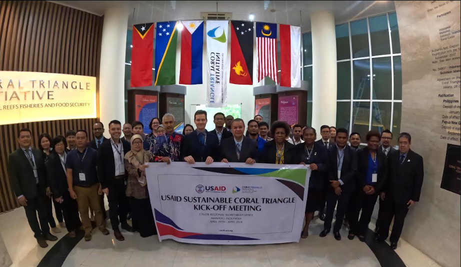 CTI-CFF and USAID Launch Partnership to Protect Marine Biodiversity in the Coral Triangle