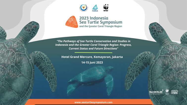 Commemorating the World Sea Turtle Day, CTI-CFF Supported the 2023 Indonesia Sea Turtle Symposium