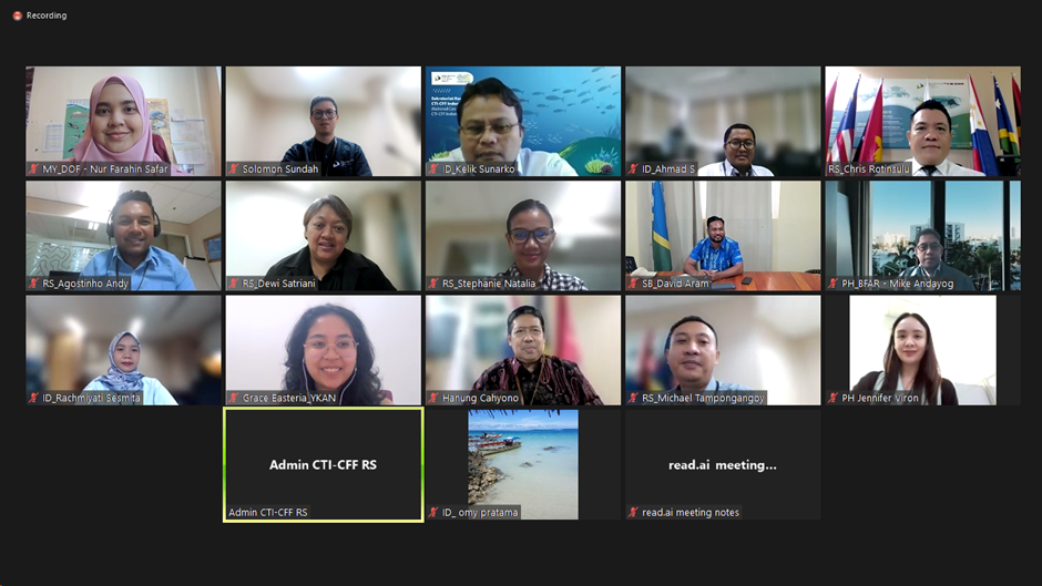 Threatened Species Technical Working Group Online Meeting 