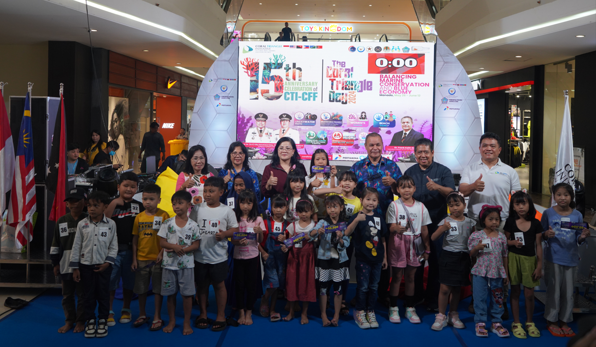 “I Love Coral Triangle” Event in Manado Town Square