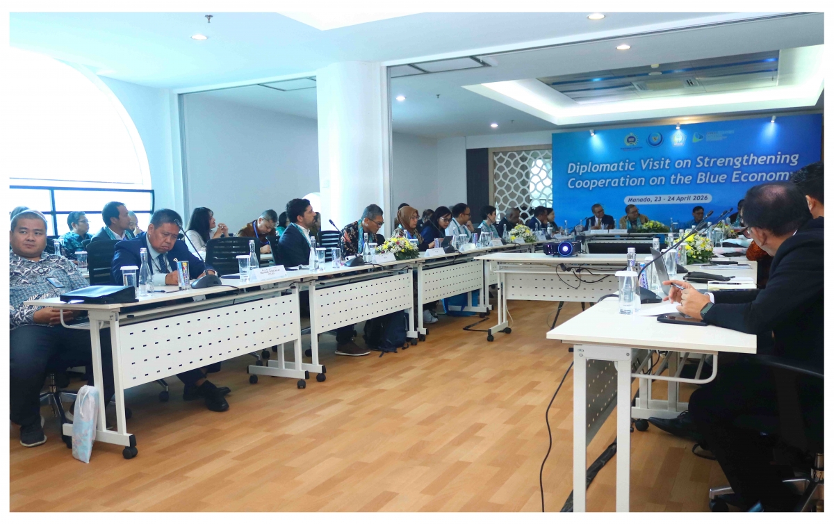 Regional Leaders Deepen Cooperation on Blue Economy at North Sulawesi Diplomatic Visit