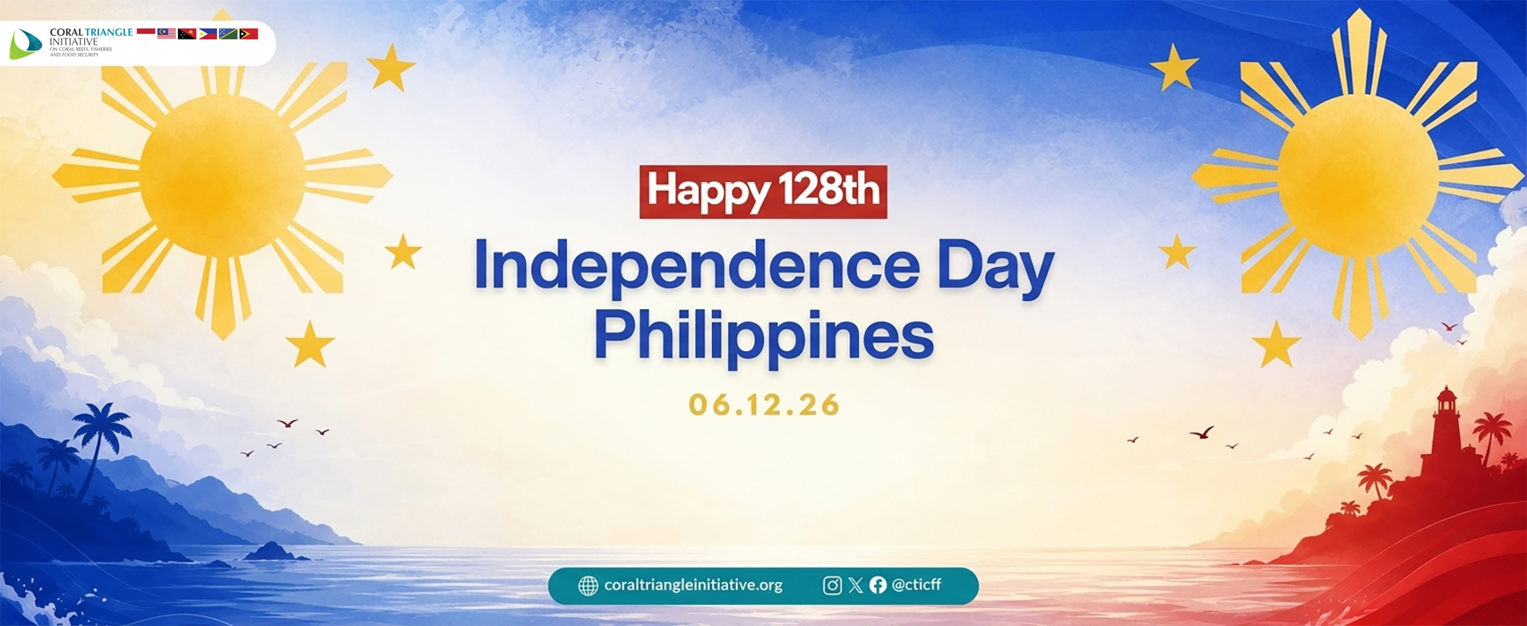 Happy 128th Independence Day Philippines