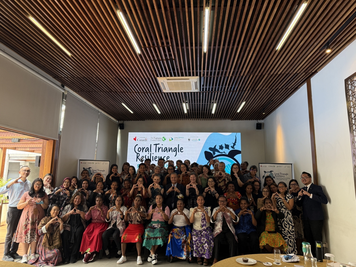 Canada Launches Women’s Empowerment Program to Protect the World’s Coral Triangle