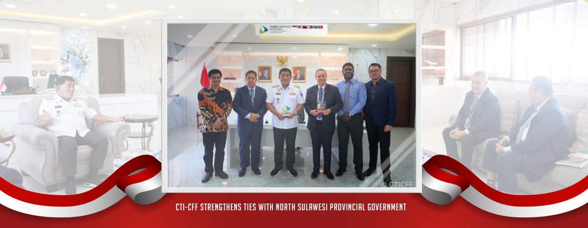 CTI-CFF and North Sulawesi Partnership Banner