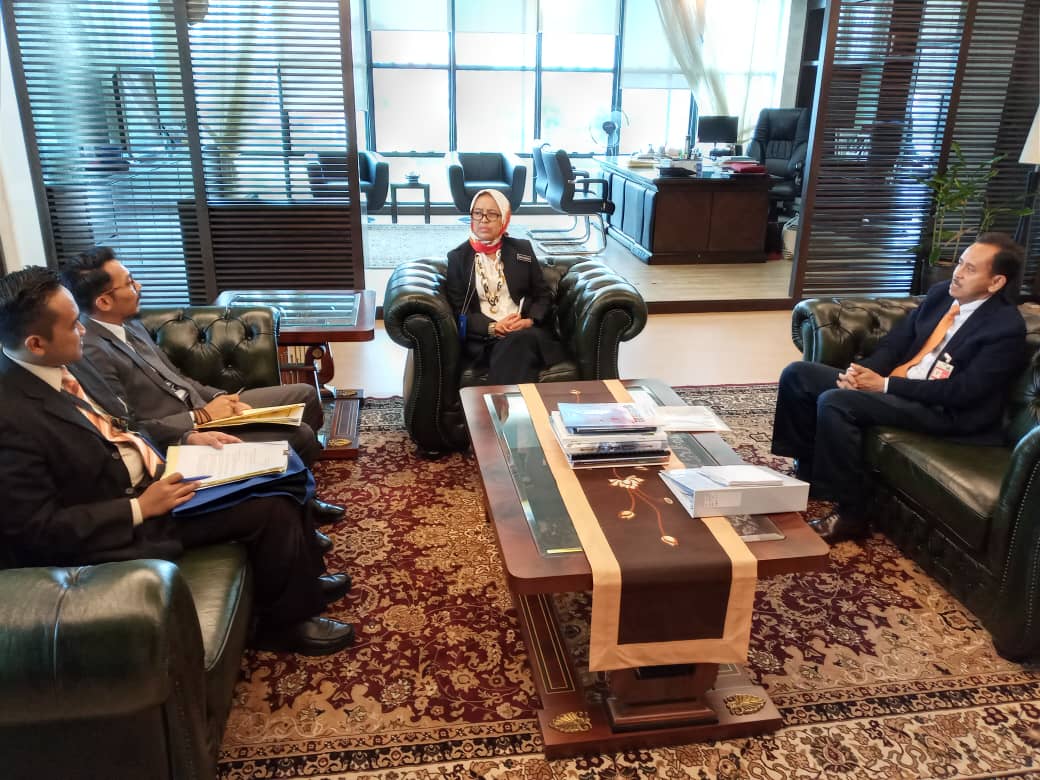 CTI-CFF courtesy visit at MESTECC, Malaysia