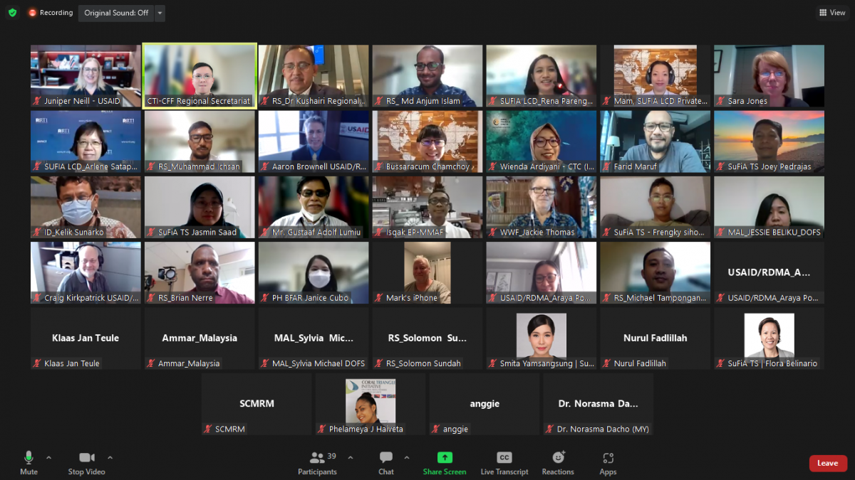 Presentation during SUFIA LCD Close Out